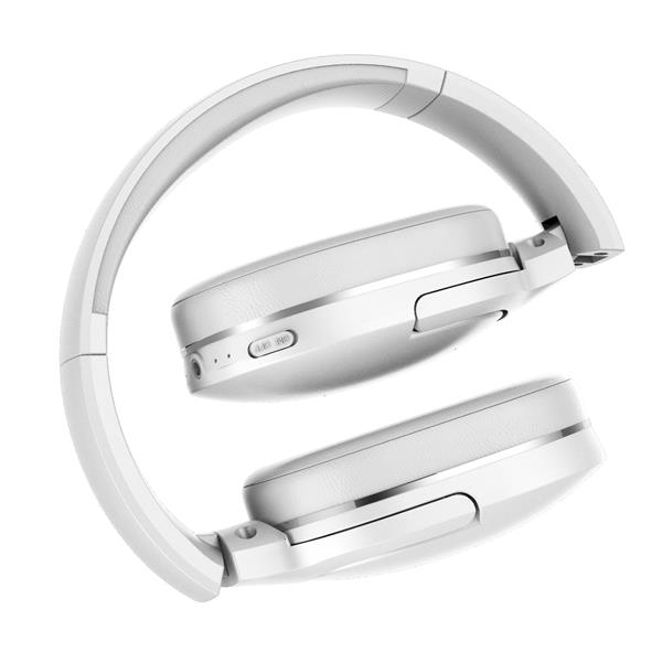 Baseus słuchawki nauszne Bluetooth Encok D02 Pro białe-2107922