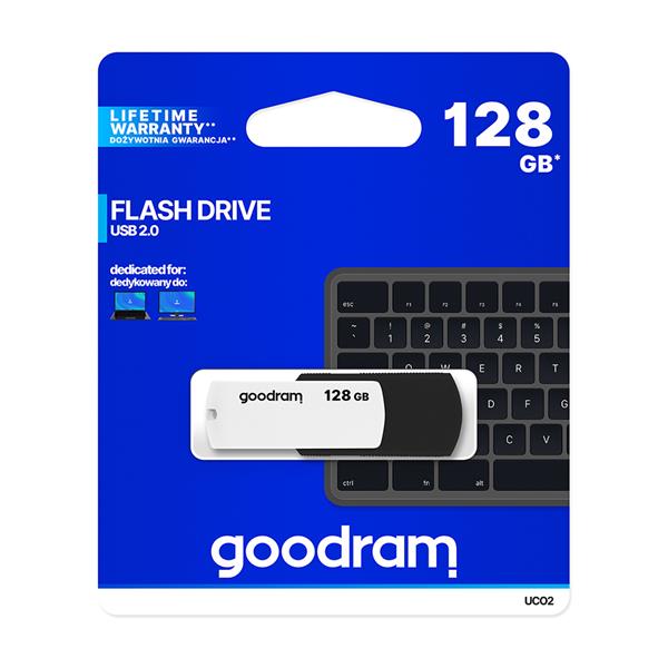 Goodram pendrive 128GB USB 2.0 UCO2 biało-czarny-2088282