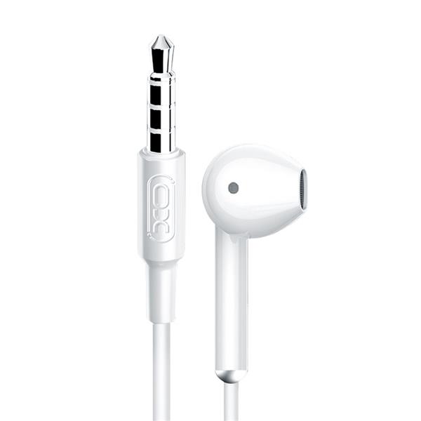 XO Słuchawki przewodowe EP54 jack 3,5mm douszne białe-3010249