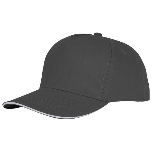 rozowy, 5-panelowa czapka CETO-2327445