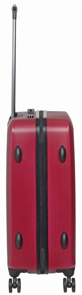 Trzyczęściowy zestaw walizek MAILAND, czerwony-2307512