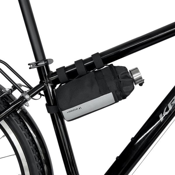 Wozinsky termiczna torba na bidon na rower lub hulajnogę 1 l czarna (WBB29BK) -2260903