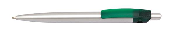 Długopis ART LINE, srebrny, zielony-2306901