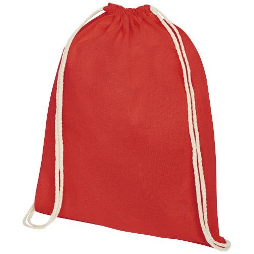 Plecak Oregon wykonany z bawełny o gramaturze 140 g/m2 ze sznurkiem ściągającym-2333996