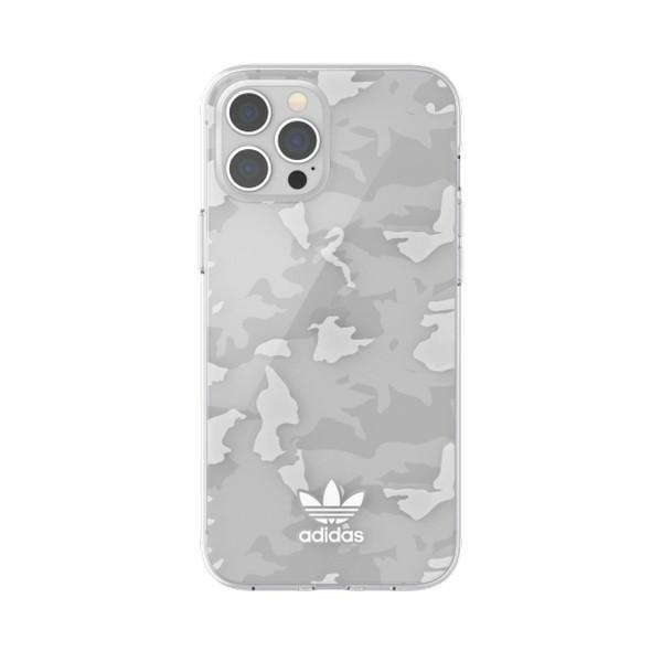 Etui Adidas OR SnapCase Camo na iPhone 12 Pro Max przezroczysty/biały 43706-2284582