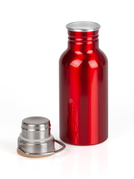 Aluminiowa butelka ECO TRANSIT, czerwony-2305488