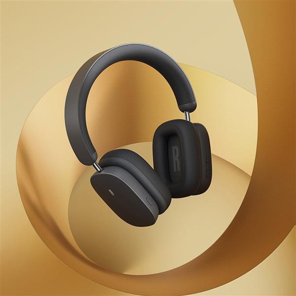 Baseus Bowie H1 słuchawki bezprzewodowe Bluetooth 5.2 ANC szary (NGTW230013)-2404075