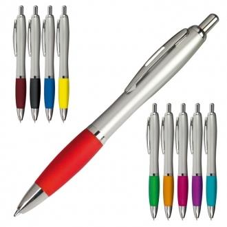 Długopis plastikowy, gumowany-2361651