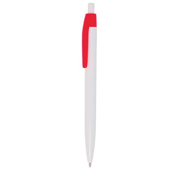 Długopis plastikowy z kolorowym klipsem-1915658