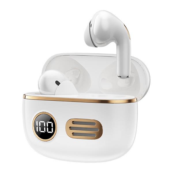 Remax dokanałowe słuchawki bezprzewodowe, Retro True TWS Music Earbuds, biały (TWS-39)-2255532