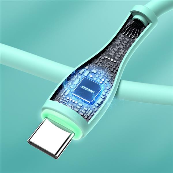 Joyroom kabel USB - USB Typ C 3 A 1 m biały (S-1030M8)-2204425