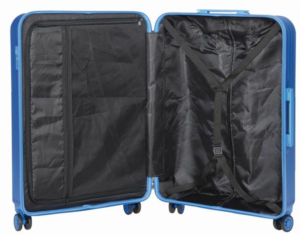 Trzyczęściowy zestaw walizek LIVERPOOL, niebieski-2307497