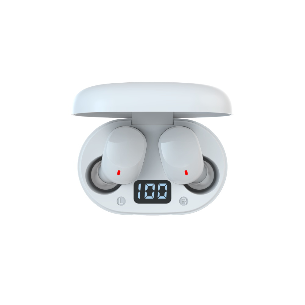 Devia słuchawki Bluetooth TWS Joy A6 białe-2072978
