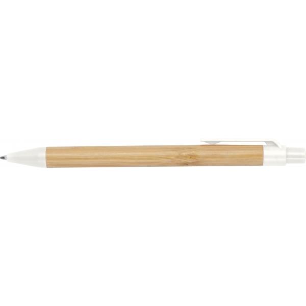 Długopis bambusowy Halle-2378442