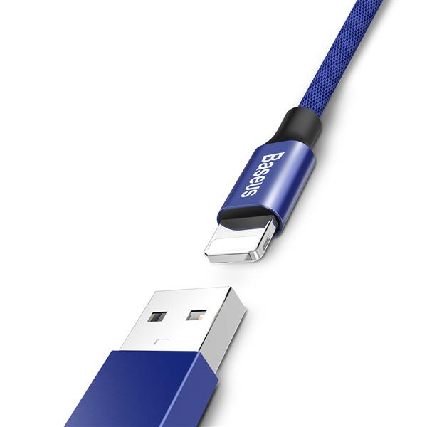 Baseus kabel Yiven USB - Lightning 1,2 m 2A niebieski-2104618