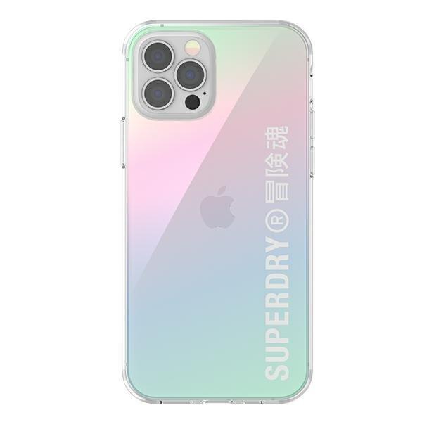 SuperDry Snap iPhone 12/12 Pro Clear Cas e Gradient 42599-2285099