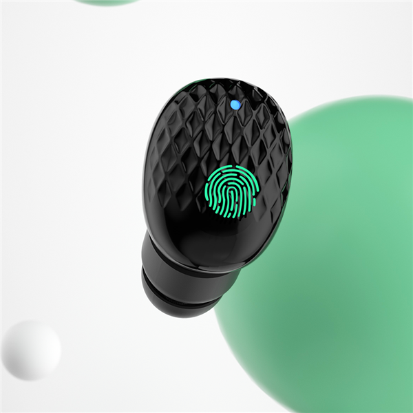 Dudao zestaw słuchawkowy mini bezprzewodowa słuchawka Bluetooth 5.0 do samochodu czarny (U9B black)-2149739