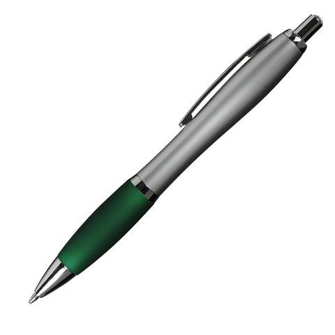 Długopis San Jose, zielony/srebrny-544423