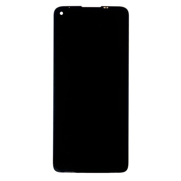 LCD + Panel Dotykowy Motorola Moto G9 Plus 5D68C17281 czarny z ramką oryginał-2987305