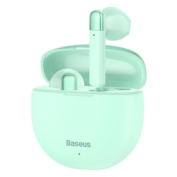 Baseus Encok W2 wodoodporne IPX4 bezprzewodowe słuchawki Bluetooth 5.0 TWS niebieski (NGW2-03)-2206261