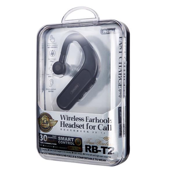 Remax RB-T2 zestaw słuchawkowy bezprzewodowa słuchawka Bluetooth 5.0 czarny-2219076