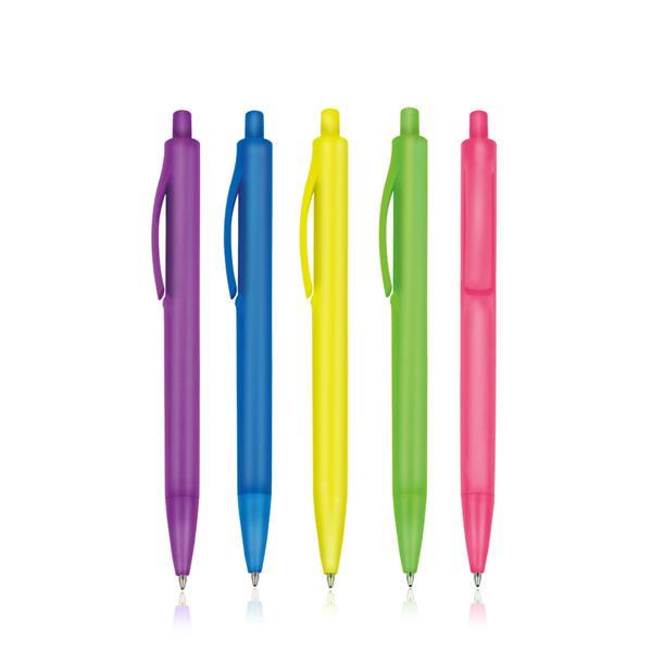 Plastikowy długopis neonowy-1919554