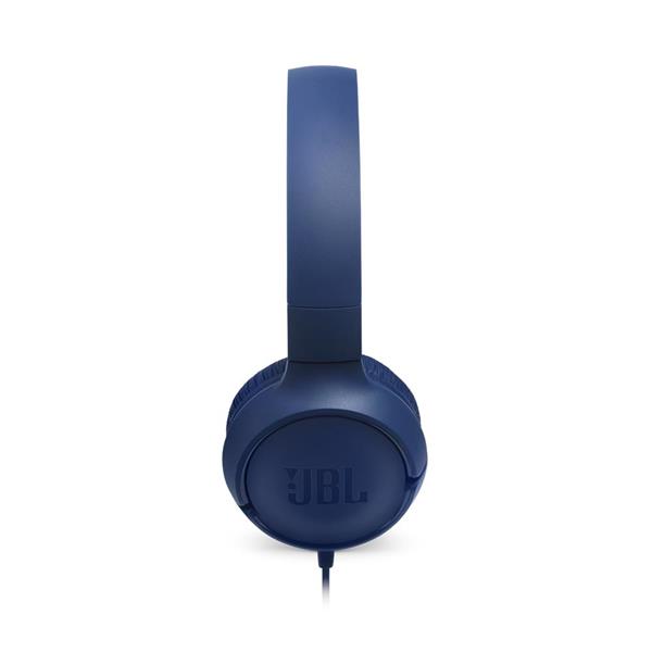JBL słuchawki przewodowe nauszne T500 niebieske-1577583
