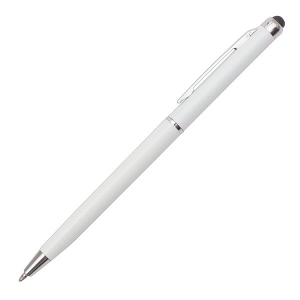Długopis plastikowy Touch Point, biały-2012652