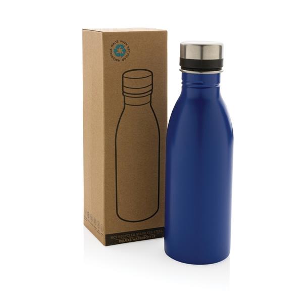 Butelka sportowa 500 ml ze stali nierdzewnej z recyklingu-3044126