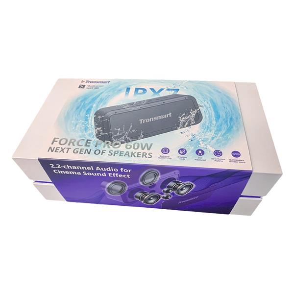 Tronsmart Element Force Pro bezprzewodowy wodoodporny głośnik Bluetooth 5.0 60W czarny (Force Pro)-2174208