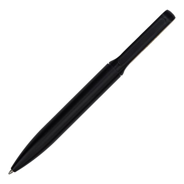 Metalowy długopis w etui Jerome, czarny-2651072