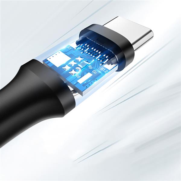 Ugreen kabel przewód USB - USB Typ C Quick Charge 3.0 3A 0,25m czarny (US287 60114)-2295946