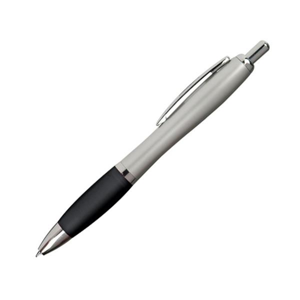 Długopis plastikowy, gumowany-2361655