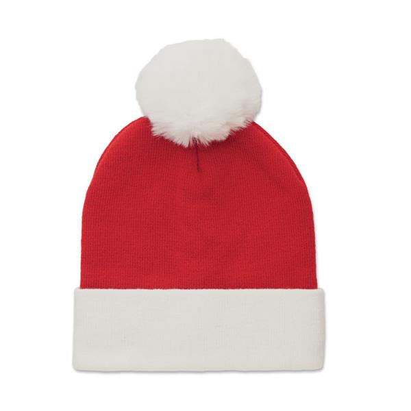 Świąteczna czapka z dzianiny-3099360