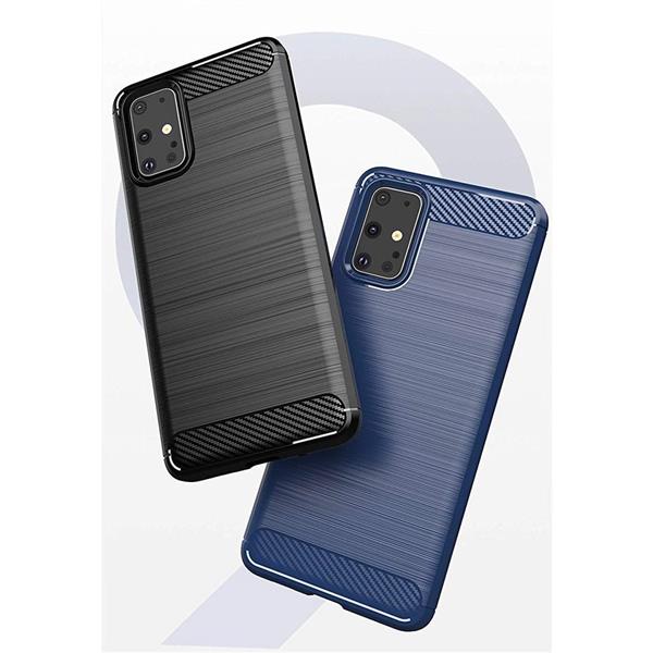 Carbon Case elastyczne etui pokrowiec Samsung Galaxy S20 Ultra czarny-2149840