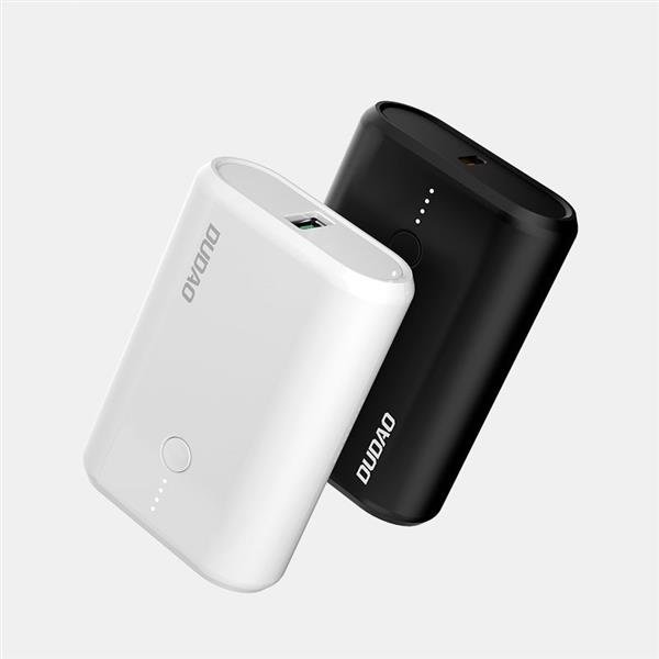 Dudao power bank 10000 mAh Power Delivery Quick Charge 3.0 22,5 W czarny (K14_Black)-2171538