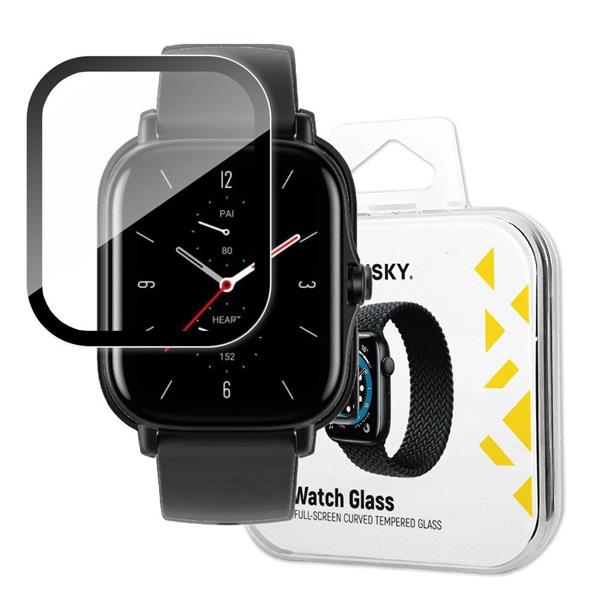 Wozinsky Watch Glass hybrydowe szkło do Xiaomi Amazfit GTS 2 czarny-2395512