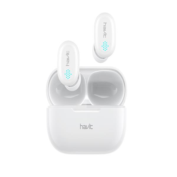 HAVIT słuchawki Bluetooth TW925 dokanałowe białe-3037346
