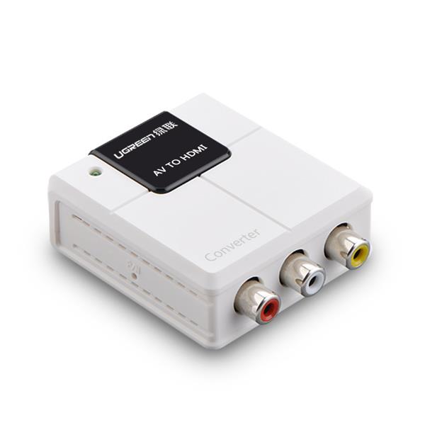Ugreen konwerter analogowo-cyfrowy sygnału audio-wideo RCA - HDMI biały (40225)-2268685