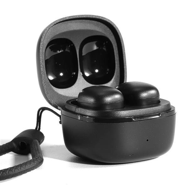 Joyroom słuchawki bezprzewodowe douszne TWS IP54 czarne (MG-C05)-2967036