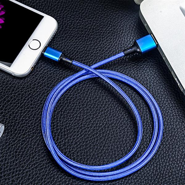 Wozinsky kabel przewód USB - Lightning 2,4A 2m niebieski (WUC-L2BE)-2269551