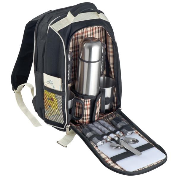 Plecak piknikowy z torbą chłodzącą, na 2 osoby-2362892