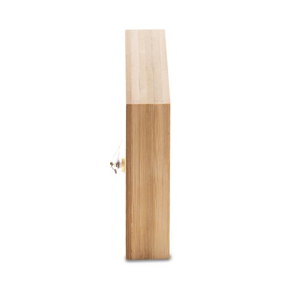 Zegar bambusowy La Casa, brązowy-2015910