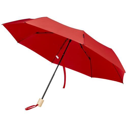 Składany wiatroodporny parasol 51 cm z PET z recyklingu Birgit-3090101