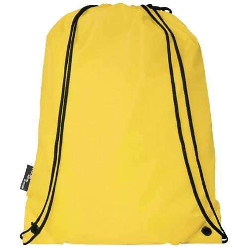 Plecak Oriole ze sznurkiem ściągającym z recyklowanego plastiku PET-2371565