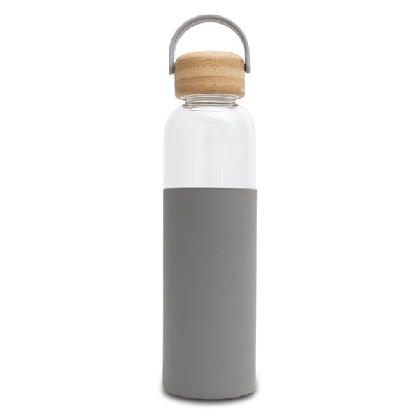 Szklana butelka Refresh 560 ml, szary-2549947