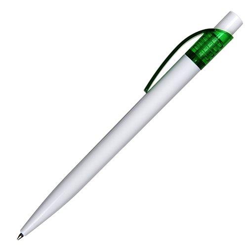 Długopis Easy, zielony/biały-544551