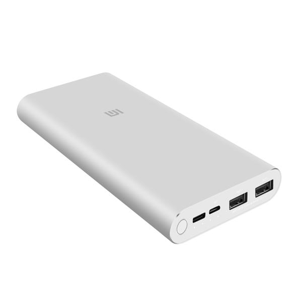 Xiaomi Mi power bank 10000 mAh srebrny 18W fast charge-2090613