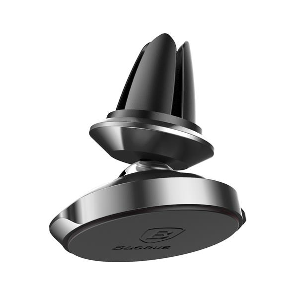 Baseus Small Ears Series magnetyczny uchwyt samochodowy na nawiew kratkę wentylacyjną czarny (SUER-A01)-2138533