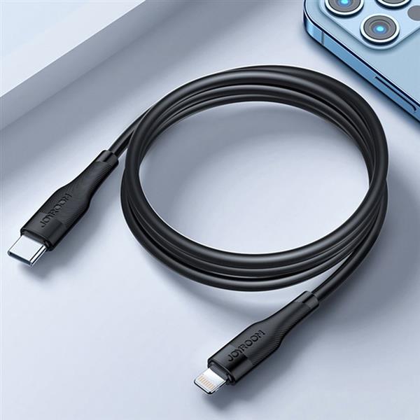 Joyroom kabel do szybkiego ładowania USB C - Lightning Power Delivery 2,4 A 20 W 1,2 m czarny (S-1224M3)-2204497